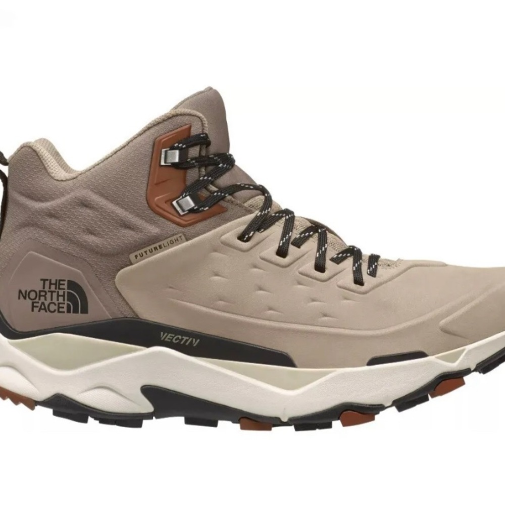 North Face Vectiv Exploris Futurelight Tan/Black Hiking Boots-Size-11 Men